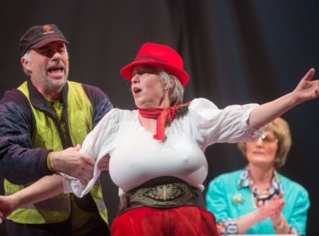 Matreier Fasching - Magdalena Klaunzer als "Cilli aus Osttirol"