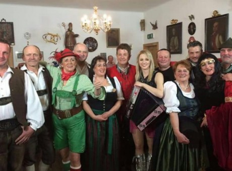 Mitwirkende im Gribelehof bei Sepp let's go am 22.02.2017